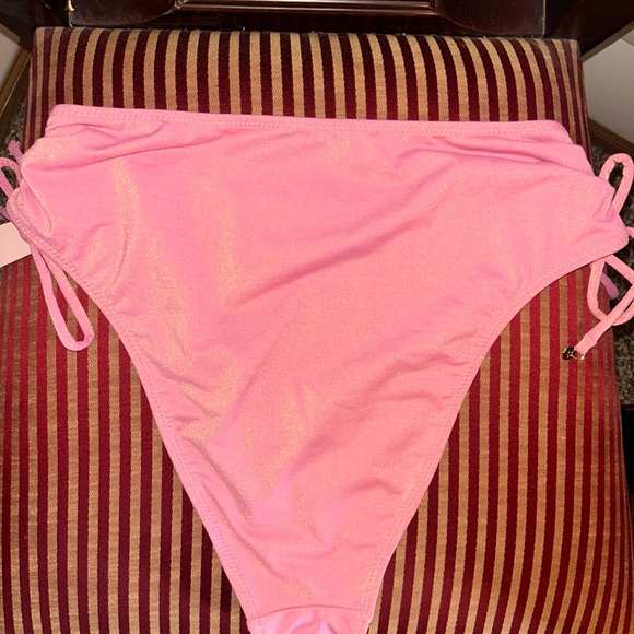 Victoria's Secret Sparkling Pink Bikini Bottom - Picture 7 of 8